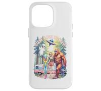 There Goes The Ride Bigfoot Alien Woman Skeleton Halloween Case for iPhone 14 Pro Max