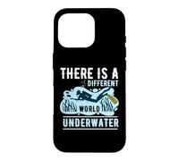 There Is A Different World Underwater Scuba Diver Diving Case for iPhone 16 Pro
