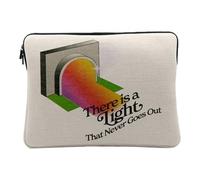 There is A Light Collage Vintage Art Humour Illustration Laptop Case for Computer and Tablet 10 Inches Printed in France Linen Look