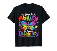 There is Ability in Every Disability Pride Month Inclusion T-Shirt