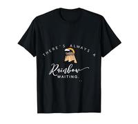 There is Always a Rainbow Waiting Noah's Ark T-Shirt T-Shirt, Men, Black, X-Large