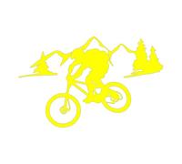 There is an Old Chinese Saying: It is Easy to Go Up The Mountain and Difficult to Go Down The Mountain(Yellow,45X28.1CM)