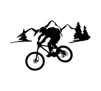 There is an Old Chinese Saying: It is Easy to Go Up The Mountain and Difficult to Go Down The Mountain(Black,30X18.7CM)