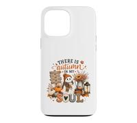 There Is Autumn In My Soul Cute Ghost Pumpkin Case for iPhone 13 Pro Max