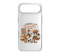 There Is Autumn In My Soul Cute Ghost Pumpkin Case for iPhone Air