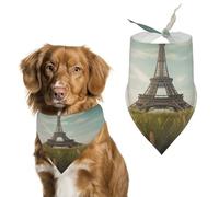 There is Grass Below Pet Scarf Adjustable Pet Accessories Triangular Scarf Washable Floral Print Puppy Bib Bandana Stylish Comfortable Cat Scarves for Holiday Scarfs