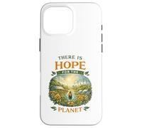 There Is Hope For The Planet Solarpunk Earth Day Green Life Case for iPhone 16 Pro Max