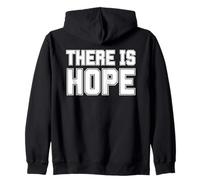 There Is Hope - Varsity Lettering Zip Hoodie
