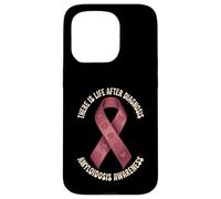 There Is Life After Diagnosis Amyloidosis Awareness Case for iPhone 15 Pro