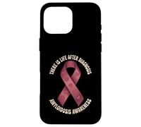 There Is Life After Diagnosis Amyloidosis Awareness Case for iPhone 16 Pro Max