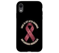 There Is Life After Diagnosis Amyloidosis Awareness Case for iPhone XR