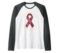 There is Life After Diagnosis Amyloidosis Awareness Raglan Baseball Tee
