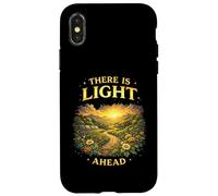 There Is Light Ahead Inspirational Hope Uplifting Saying Case for iPhone X/XS