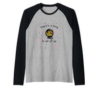 There is little witch in all of us Raglan Baseball Tee