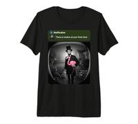 There is Motion At Your Front Door Abraham Lincoln Flamingo Premium T-Shirt
