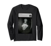 There is Motion At Your Front Door Alien Long Sleeve T-Shirt