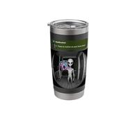 There is Motion At Your Front Door Alien Stainless Steel Insulated Tumbler