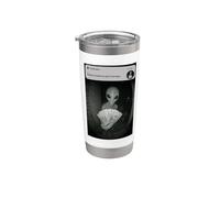 There is Motion At Your Front Door Alien Stainless Steel Insulated Tumbler