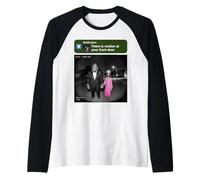 There is Motion At Your Front Door Bigfoot Alien Raglan Baseball Tee