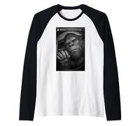 There is Motion at Your Front Door Bigfoot Doorbell Funny Raglan Baseball Tee