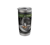 There is Motion At Your Front Door Cat Pizza Stainless Steel Insulated Tumbler