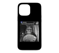 There is Motion at Your Front Door Funny Bigfoot Money Meme Case for iPhone 13 Pro Max