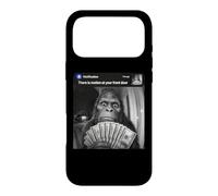 There is Motion at Your Front Door Funny Bigfoot Money Meme Case for iPhone 17 Pro Max