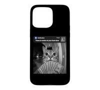 There is Motion at Your Front Door Funny Cat Money Meme Case for iPhone 15 Pro Max