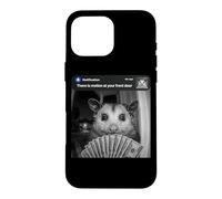 There is Motion at Your Front Door Funny Possum Money Meme Case for iPhone 16 Pro Max