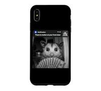 There is Motion at Your Front Door Funny Possum Money Meme Case for iPhone XS Max