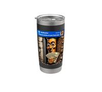 There is Motion At Your Front Door Funny Viral Meme Design Stainless Steel Insulated Tumbler