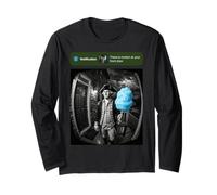There is Motion At Your Front Door George Washington Long Sleeve T-Shirt