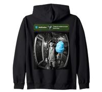 There is Motion At Your Front Door George Washington Zip Hoodie