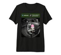There is Motion At Your Front Door Sloth Eating Ice Cream Premium T-Shirt