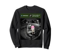 There is Motion At Your Front Door Sloth Eating Ice Cream Sweatshirt