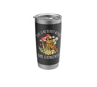 There is No Beauty Without Some Strangeness Mushroom Stainless Steel Insulated Tumbler