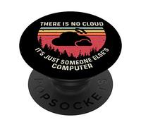 There Is No Cloud It's Just Someone Else's Computer Vintage PopSockets Grip and Stand for Phones and Tablets