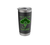 There is No Cloud Someone Else's Computer IT Sysadmin Stainless Steel Insulated Tumbler