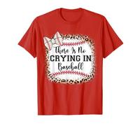 There is No Crying in Baseball Mom Sister Women Toddler Girl T-Shirt