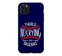 There is No Crying in Baseball Women In My Baseball Mom Era Case for iPhone 11 Pro Max