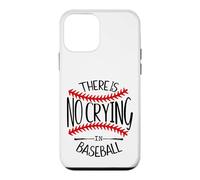 There is No Crying in Baseball Women In My Baseball Mom Era Case for iPhone 12 mini