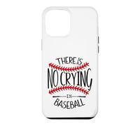 There is No Crying in Baseball Women In My Baseball Mom Era Case for iPhone 12 Pro Max