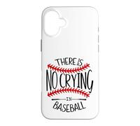 There is No Crying in Baseball Women In My Baseball Mom Era Case for iPhone 16 Plus