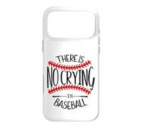 There is No Crying in Baseball Women In My Baseball Mom Era Case for iPhone 17 Pro Max