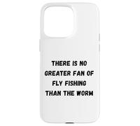 There is no greater fan of fly fishing than the worm Case for iPhone 15 Pro Max