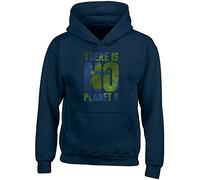 There is No Planet B Childrens Kids Hooded Top Hoodie Navy Blue