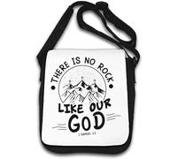 There is No Rock Like Our God I Samuel 2 2 Shoulder Bag White