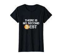 There is No Second Best Bitcoin Tee - Bitcoin Maxi T-Shirt, Women, Black, X-Small