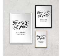 There Is No Set Path Art Print - A2 - Print Only