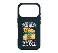 There Is No Such Thing As A Boring Book Bookworm Reading Case for iPhone 17 Pro